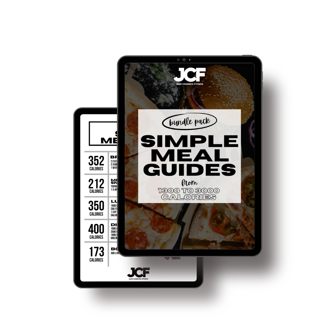 SIMPLE MEAL GUIDE BUNDLE PACK 1300-3000 CALORIE