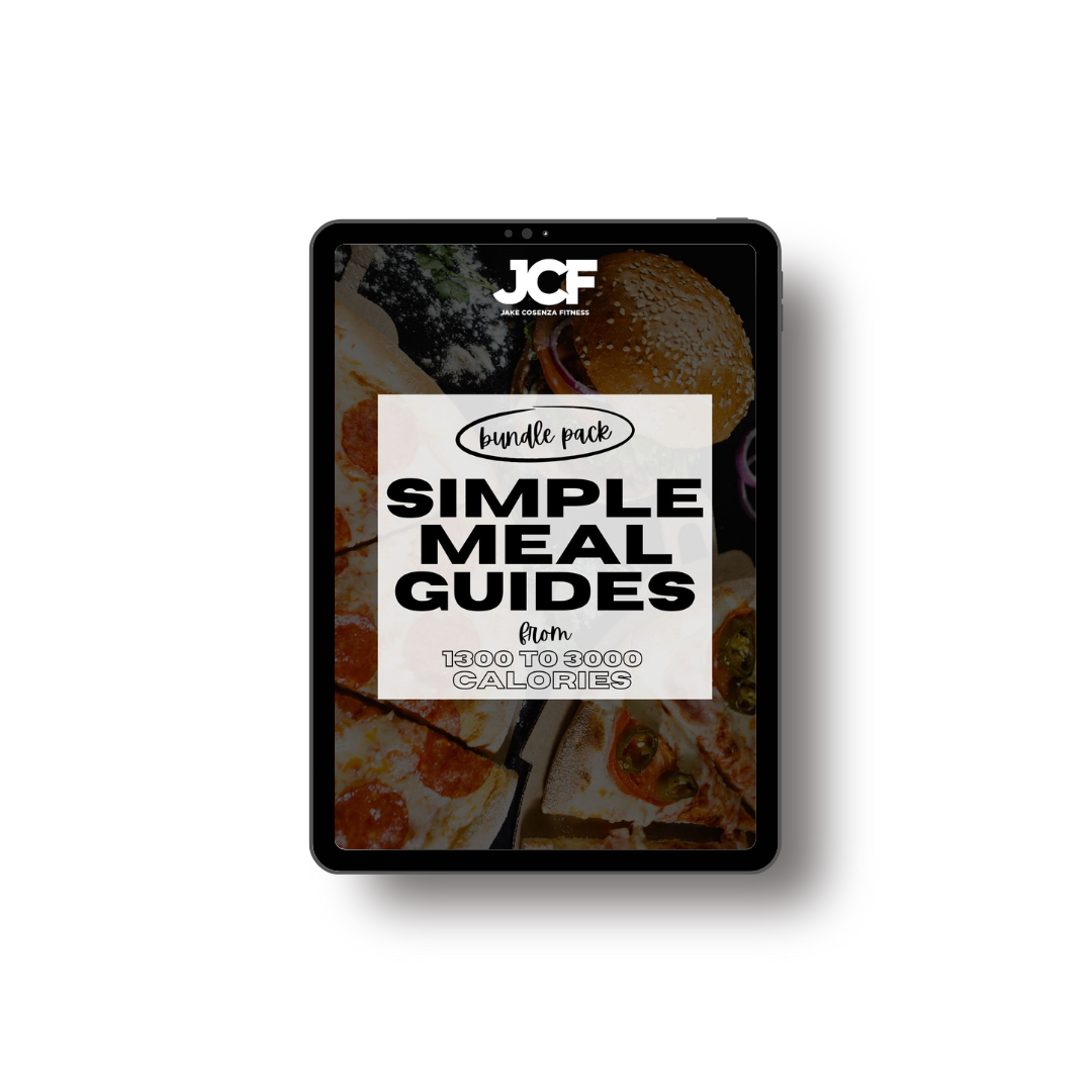 SIMPLE MEAL GUIDE BUNDLE PACK 1300-3000 CALORIE