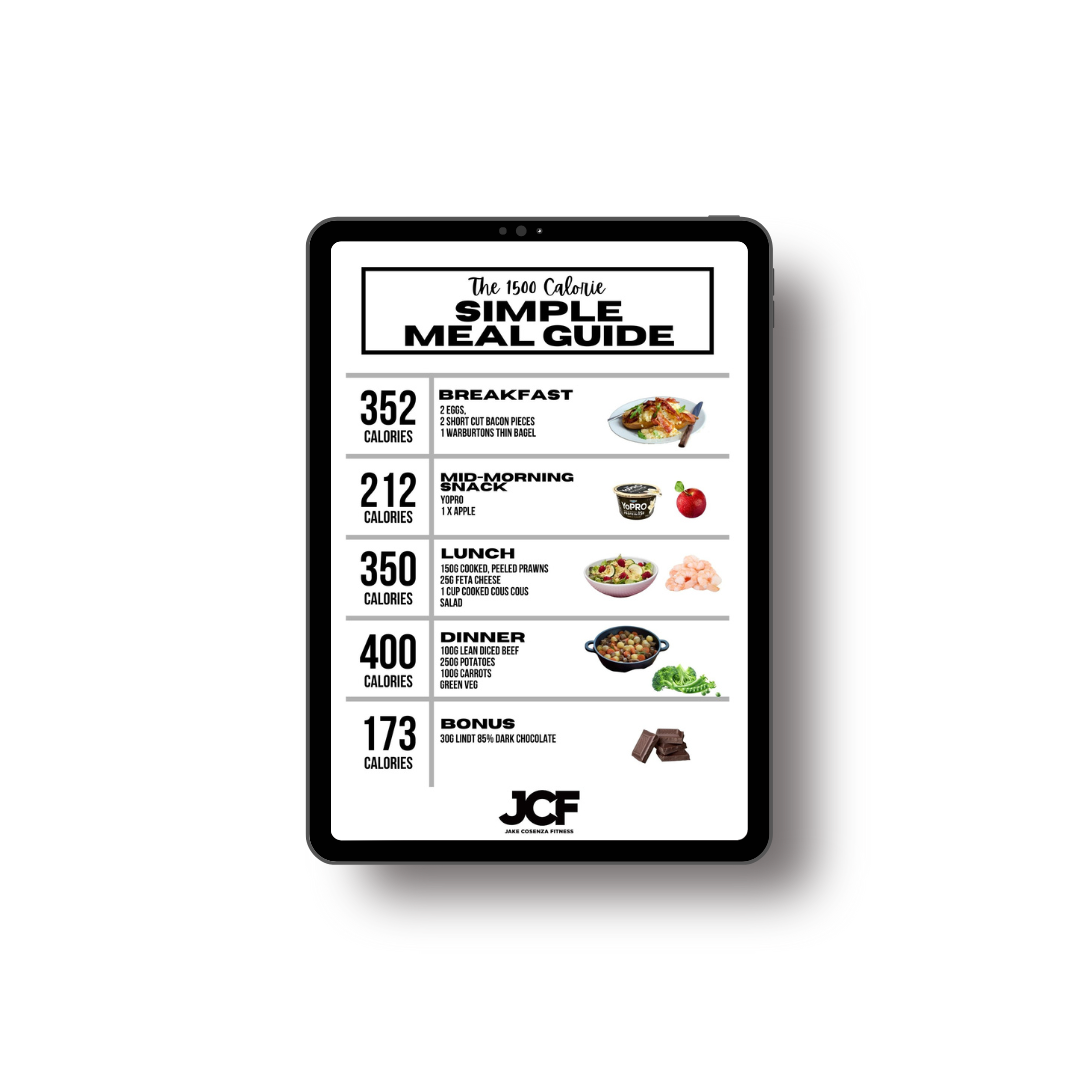 SIMPLE MEAL GUIDE BUNDLE PACK 1300-3000 CALORIE